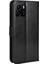 Vivo Y15S/Y15A/Y10/T1/Y01 Folio Flip Iyi Korumalı Stand Cüzdan Çılgın At Dokusu Pu Deri Telefon Kapak Kılıfı (Yurt Dışından) 3