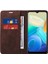 Vivo Y02S 4g / Y16 4g / Y35 5g / Y56 5g Telefon Kapağı Rfıd Engelleme Cüzdan Deri Deri Stand Cüzdan Kılıfı (Yurt Dışından) 1