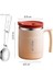 304 Paslanmaz Çelik Kupa/kahve Fincanı/kahvaltı Bardağı/ofis Su Bardağı/termos Bardak, Katlanır Kaşık ve Pipet, 400ML (Yurt Dışından) 2