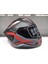 Kask Mts Pro 801 Twılgh Güneş Gözlüklü Mat Gri/kırmızı 2