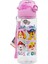 Pembe Paw Petrol Şeffaf Matara 500ML + Paw Petrol Beslenme Kabı - Lisanslı Paw Petrol Pipetli Matara 2