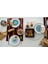6'lı Özel Tasarım 20 cm Nazar Boncuklu Handmade Pasta Takımı 1