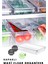 3'lü Kapaklı Maxi New Clear Buzdolabı & Dolap Içi Düzenleyici Organizer 1