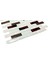 Mutfak Tezgah Arası ve Iç Dekorasyon Için Kristal Cam Mozaik. Cam Ölçüsü: 23X73 Mm. File Ölçüsü: 30X30 cm. ( 1 Koli = 1 m2 Fiyatıdır ) 1