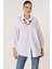 Kolyeli Oversize Tunik Gömlek 3