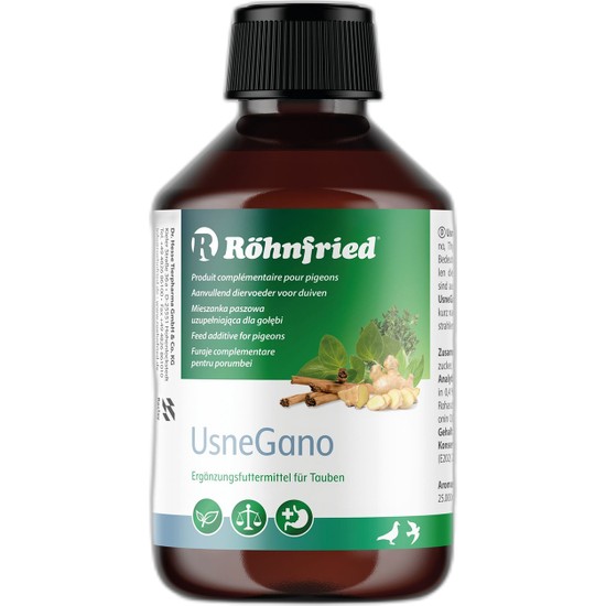 Röhnfried Usnegano Hastalıkları Engelleyici Takviye 10 ml (SIZDIRMAZ KAPAKLI CAM ŞİŞE - ORİJİNAL ŞİŞEDEN BÖLME)