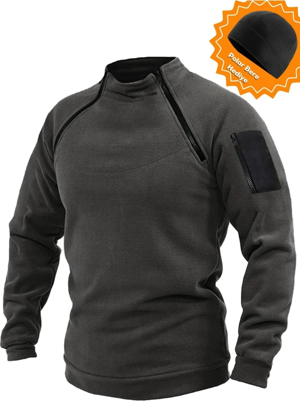 Erkek Airforce Tactical Thermal Tech. Fonksiyonel Kol Cepli Polar