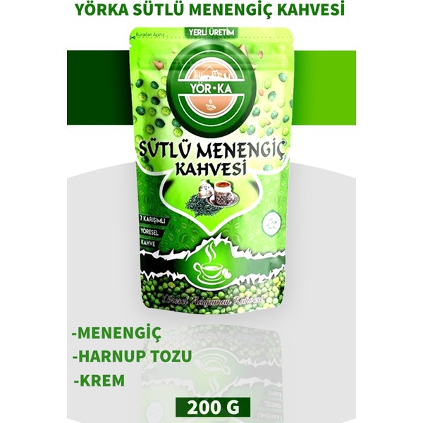 Yör-Ka Yöresel Adıyaman Sütlü Menengiç Türk Kahvesi 200 gr