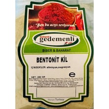 Gedemenli Bentonit Toz Kil 250 gr