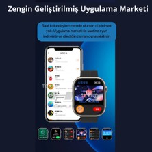 Rabbit Store Huawei Uyumlu Akıllı Saat Konuşma Özellikli Amoled Ekran