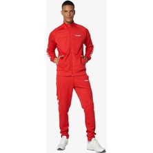 Hummel Hmlfalconzo Zip Erkek Kırmızı Eşofman Üstü 921133-3658