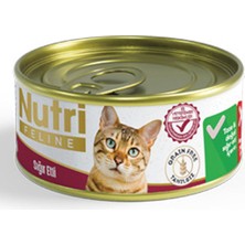 Nutri Feline 85GR Sığır Etli 24ADET Yaş Kedi Maması