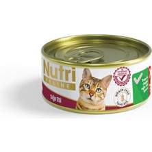 Nutri Feline 85GR Sığır Etli 24ADET Yaş Kedi Maması