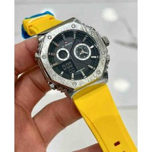 Naviforce Digital Analog Silikon Kayışlı Kol Saati