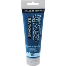 Daler Rowney Graduate Akrilik Boya 120ML 154 Phthalo Turquoise