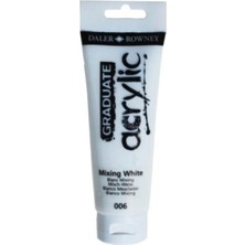 Daler Rowney Graduate Akrilik Boya 120ML 006 Mixing White