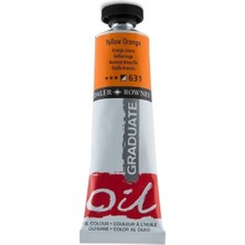 Daler Rowney Graduate Yağlı Boya 38ML 631 Yellow Orange