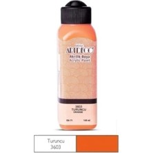 Artdeco Turuncu Yeni Formül Akrilik Boya 140 ml