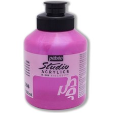 Pebeo Studio Dyna Akrilik Boya 500 ml N:356 Iridescent Violet Blue