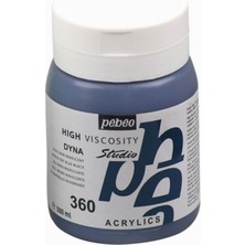 Pebeo Akrilik Boya 500ML N360 Iridescent Blue-Black