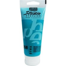 Pebeo Studio Akrilik Boya - Iridescent Green Blue - 100ML - N:358