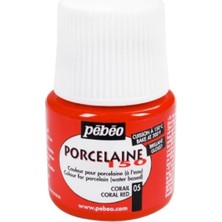 Pebeo Porcelaine 150 Porselen Boyası 05 Coral Red