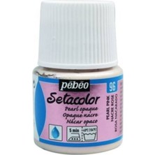 Pebeo Pearl (Yanar Döner) Opak Kumaş Boyası 96 Pearl Pınk 45 ml