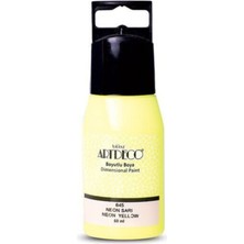 Artdeco Boyutlu Boya - Neon Sarı - 60ML
