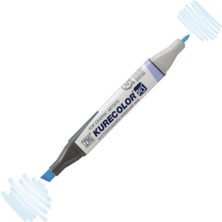 Zig Kurecolor KC3000 Twin S Marker Kalem 340 Haze Blue