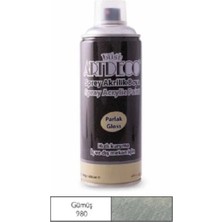 Artdeco Sprey Akrilik Boya Gümüş 400ML