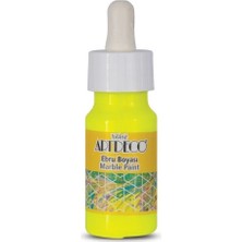 Artdeco Ebru Boyası Neon Sarı 30ML