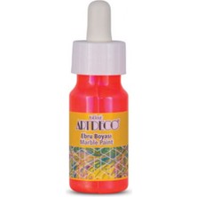 Artdeco Ebru Boyası Neon Turuncu 30ML