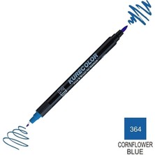 Zig Kurecolor Mangaka Fine&brush Çift Taraflı Kalem CNKC-2200 No 364 Cornflower Blue