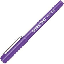 Artline Fine Keçe Uçlu Yazı Kalemi 0.4mm Mor