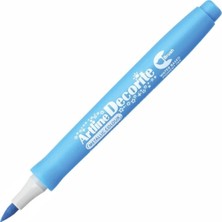 Artline Decorite Marker Kalem Fırça Uçlu Metallic Blue