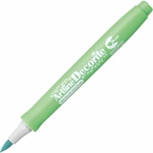 Artline Decorite Marker Kalem Fırça Uçlu Metallic Green