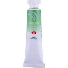 3K Tüp Suluboya 10ML N:718 Yellowish Green