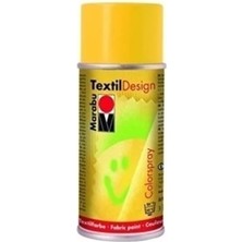 Liquitex Marabu Textil Design Akrilik Bazlı Sprey Kumaş Boyası 150 Ml. Sarı