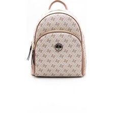 Silver Polo Kadın Sırt Çantası Pembe - Somon SP1062 Silver & Polo