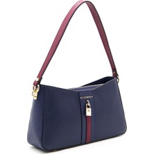Silver Polo Kadın Omuz Çantası Laci - Bordo SP1102 Silver & Polo