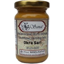 Koza Sanat Geleneksel Ebru Boyası 105CC GLN-209 Okra Sarı