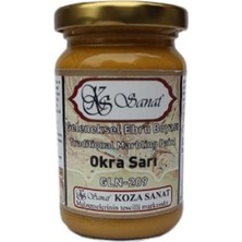 Koza Sanat Geleneksel Ebru Boyası 105CC GLN-209 Okra Sarı