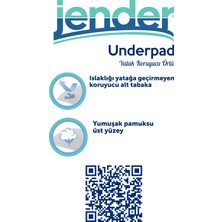 Jender Yatak Koruyucu 90 x 180 cm 30 Adet