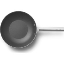 Smeg 30 cm Wok Tava Krem CKFW3001CRM