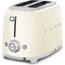 Smeg Krem 2X1 Ekmek Kızartma TSF01CREU