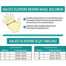 Janissary Kaleci Eldiveni Bilek Bandajlı, Futbol Eldiveni " Karışık Renk Gönderilir"