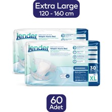 Jender Hasta Bezi XL Bağlamalı 2 Paket 60 Bez