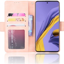 Seashell Digital Samsung Galaxy M51-PEMBE Için Deri Cüzdan Standı Koruyucu Kasa (Yurt Dışından)