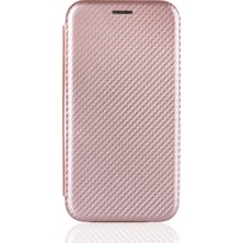 Seashell Digital Karbon Fiber Cilt Samsung Galaxy M51-ROSE Altın Için Otomatik Amsorbed Deri Kapak (Yurt Dışından)