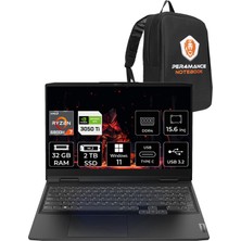 Lenovo Ideapad Gaming 3 Amd Ryzen 7 6800H 32GB 2tb SSD 4gb RTX3050TI Windows 11 Home 15.6" Fhd 120Hz Taşınabilir Bilgisayar 82SB00S0TX056 & Per4 Çanta